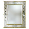 "Isotta" espejo veneciano de cristal de Murano