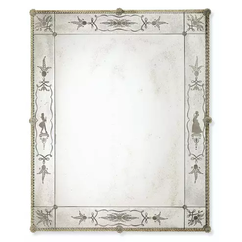 "Flaviana" Murano glas venezianischen spiegel