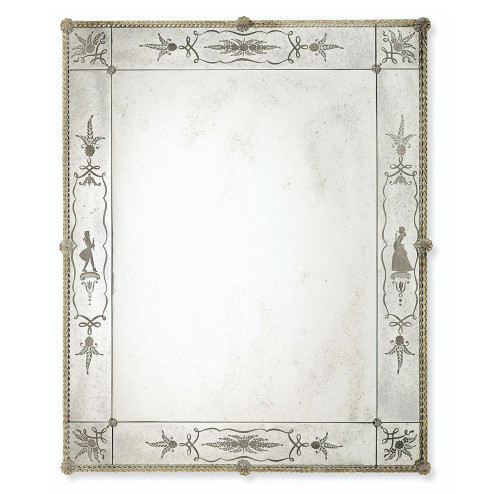 "Flaviana" Murano glass venetian mirror