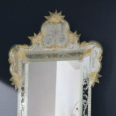 "Venere" Murano glass venetian mirror