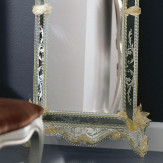 "Venere" miroir vénitien en verre de Murano