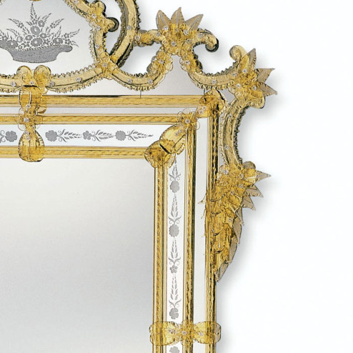 "Valentina" Murano glass venetian mirror