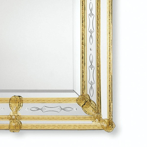 "Acilia" miroir vénitien en verre de Murano