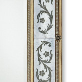 "Annabella " espejo veneciano de cristal de Murano