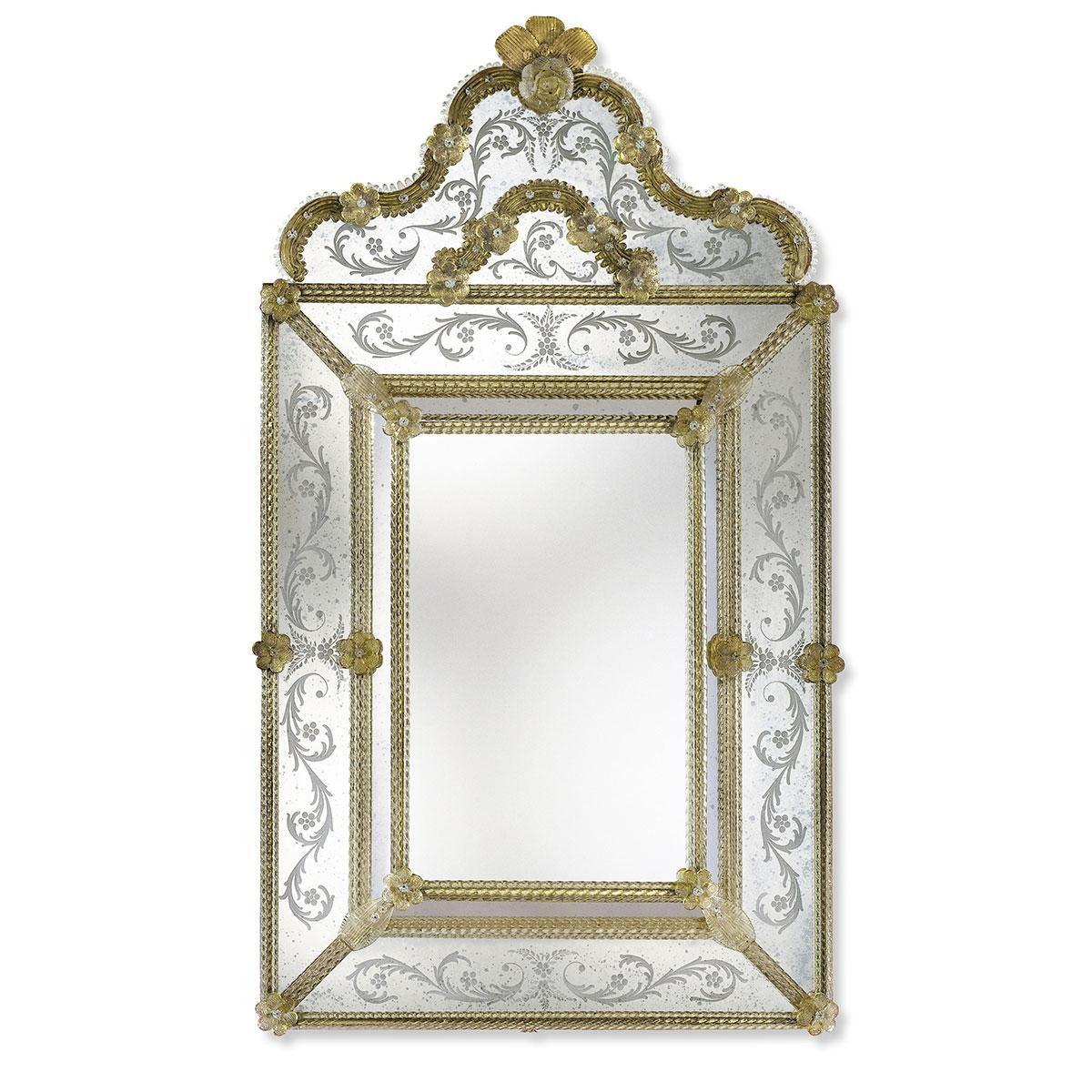 "Marianna" Murano glass venetian mirror