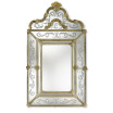 "Marianna" espejo veneciano de cristal de Murano