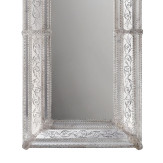 "Brigida" espejo veneciano de cristal de Murano
