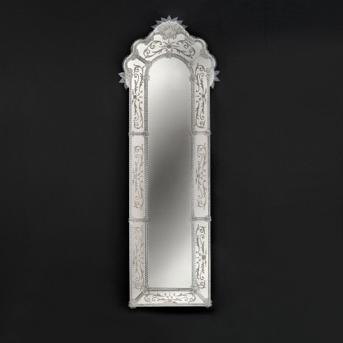 "Mirella" espejo veneciano de cristal de Murano