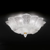 "Loretta" lampara de techo de Murano - 8 luces - transparente