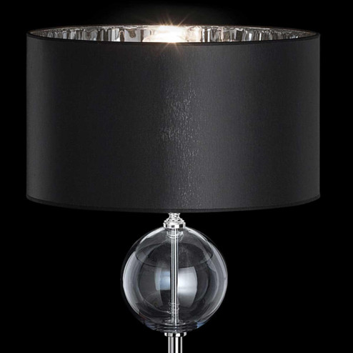 "Santina" Murano glass table lamp - 1 light - smoke