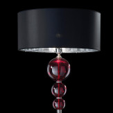 "Santina" lampara de pie de Murano - 1 luce - rojo