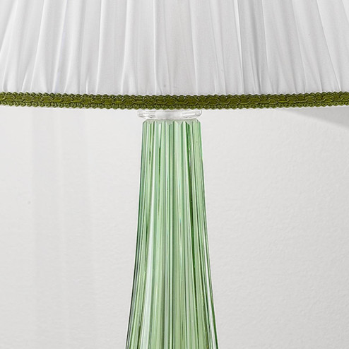 "Raffaella" lampara de sobremesa de Murano - 1 luce - verde