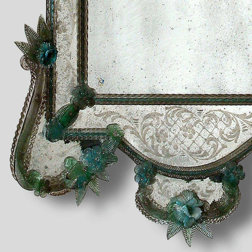 "Tamara " Murano glass venetian mirror
