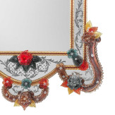 "Giulia" Murano glas venezianischen spiegel