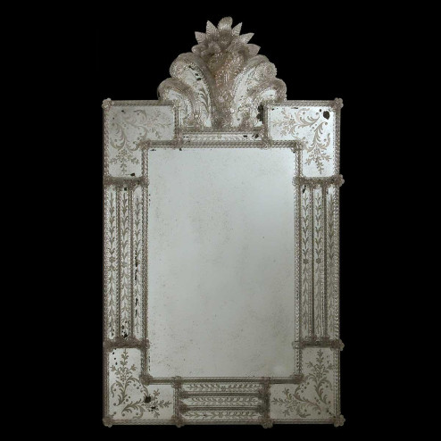 "Alice " Murano glass venetian mirror
