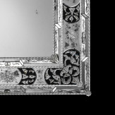 "Vincenza " Murano glas venezianischen spiegel