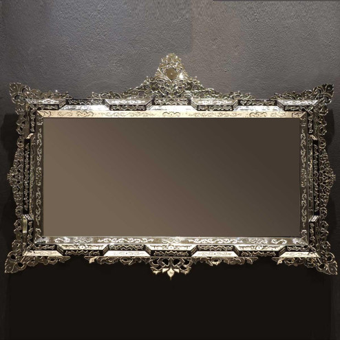 "Lorenza " Murano glas venezianischen spiegel