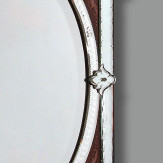 "Carmela " espejo veneciano de cristal de Murano