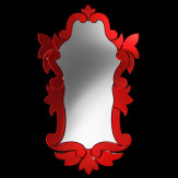 "Clemenza " espejo veneciano de cristal de Murano
