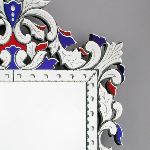 "Francesca " espejo veneciano de cristal de Murano