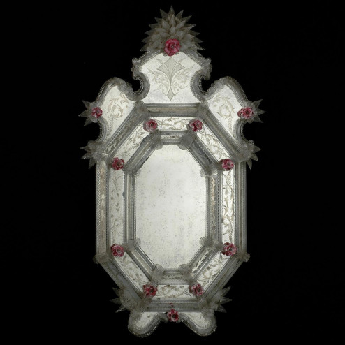 "Lena " Murano glass venetian mirror