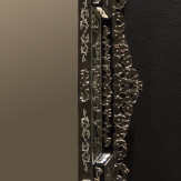 "Lorenzo" espejo veneciano de cristal de Murano