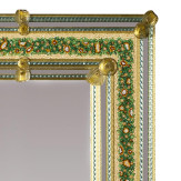 "Nicole " espejo veneciano de cristal de Murano