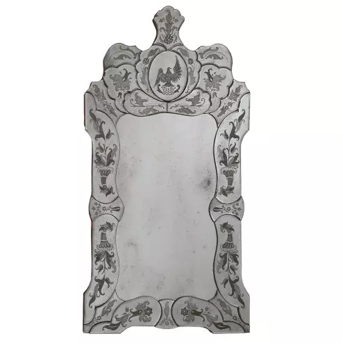 "Ada " Murano glass venetian mirror