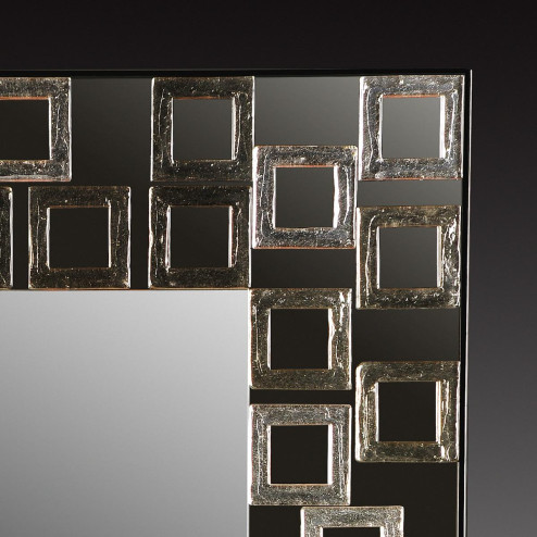 "Evangelina " espejo veneciano de cristal de Murano