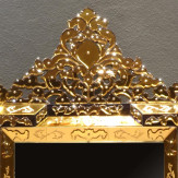 "Aladina" Murano glass venetian mirror