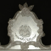 "Egidia" Murano glas venezianischen spiegel