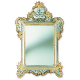 "Veridiana" espejo veneciano de cristal de Murano