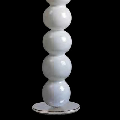 "Yolonda" lampara de pie de Murano - 1 luce - blanco