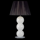 "Yolonda" lampara de sobremesa de Murano - 1 luce - blanco