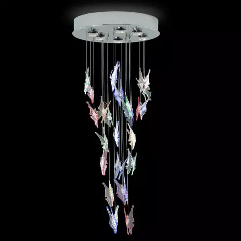 "Janna" lámpara colgante en cristal de Murano