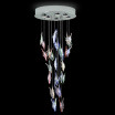 "Janna" suspension en verre de Murano - 6 lumières - multicolor