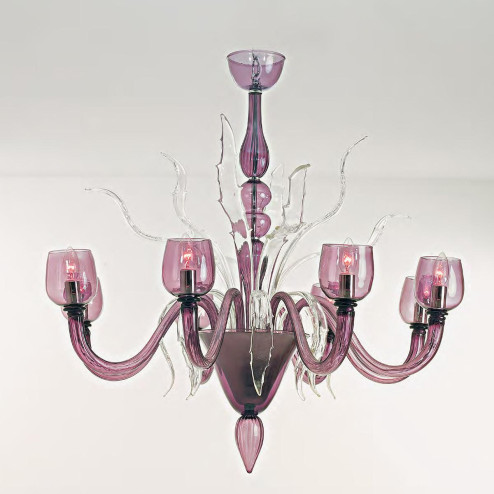 "Ladonna" Murano glass chandelier