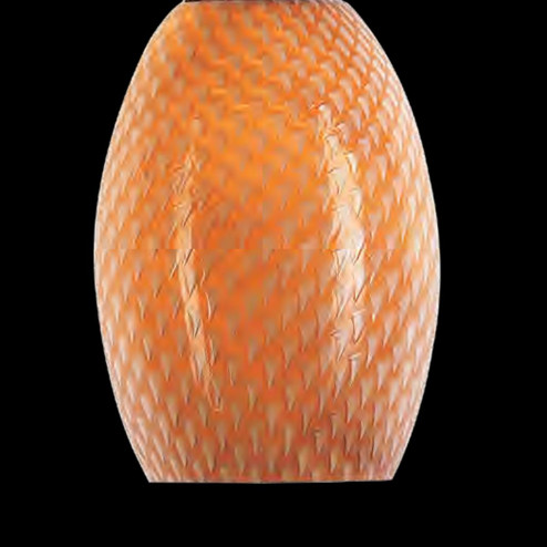 "Filippa" lámpara colgante en cristal de Murano - 1 luce - ámbar