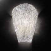 "Tina" aplique de pared de Murano - 1 luce - transparente