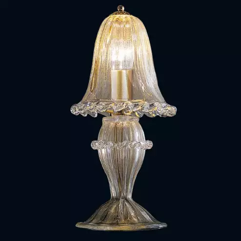 "Tish" lampara de mesita de noche de Murano - 1 luce - oro