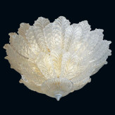 "Kalyn" lampara de techo de Murano - 9 luces - transparente