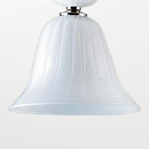 "Casimira" suspension en verre de Murano - 1 lumière - blanc
