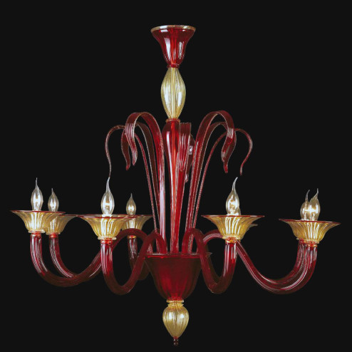 "Debbie" Murano glass chandelier