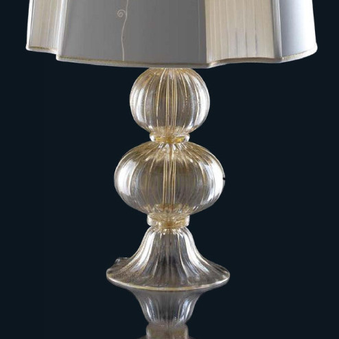 "Aish" lampara de sobremesa de Murano - 1 luce - oro