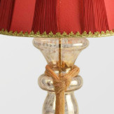 "Aydin" lampara de sobremesa de Murano - 1 luce - oro