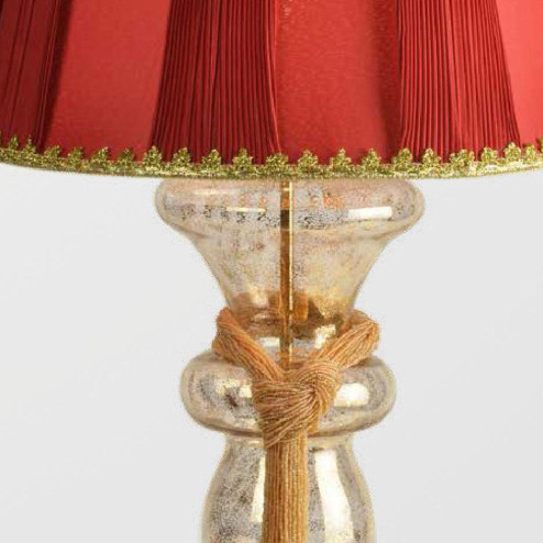 "Aydin" Murano glass table lamp - 1 light - gold