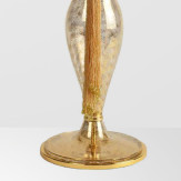 "Aydin" lampara de sobremesa de Murano - 1 luce - oro