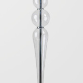 "Claire" lampara de pie de Murano - 1 luce - transparente