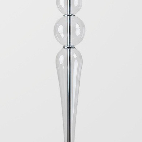 "Claire" Murano glass floor lamp - 1 light - transparent