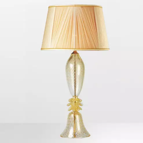 "Horace" lampe de table en verre de Murano - 1 lumière - or